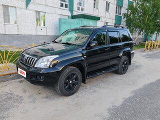 2005 Toyota Land Cruiser Prado 5-speed 120 Series, чёрный, 1750000 рублей, вид 1