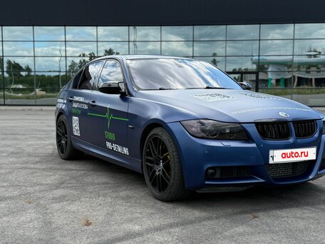 2008 BMW 3 серии 335i xDrive V (E90/E91/E92/E93), синий, 1430000 рублей, вид 4