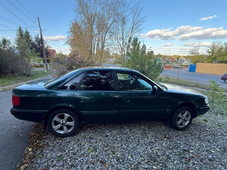 1994 Audi 100 IV (C4), зелёный, 250000 рублей, вид 2