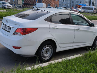 2011 Hyundai Solaris I, белый, 430000 рублей, вид 4