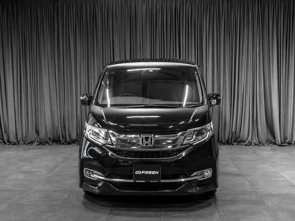 2015 Honda Stepwgn Spada V, чёрный, 1849000 рублей - вид 2