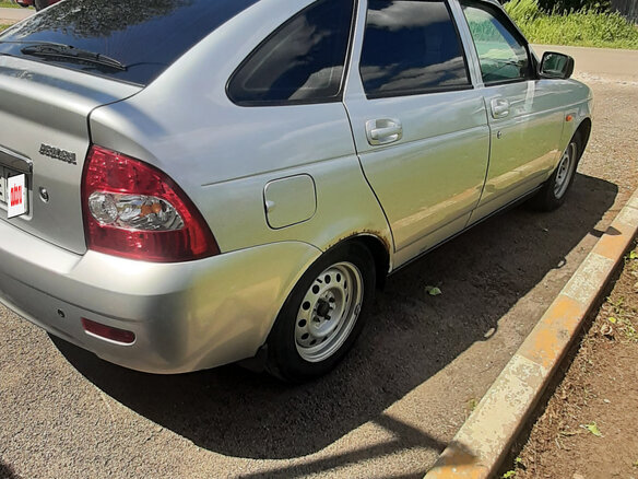 2009 Lada (ВАЗ) Priora I, серебристый, 390000 рублей - вид 3