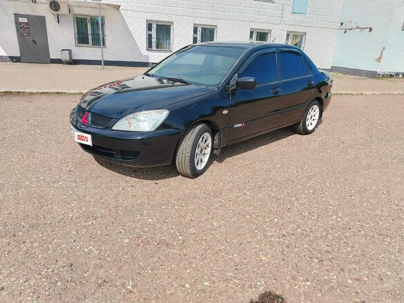 2007 Mitsubishi Lancer IX Рестайлинг, чёрный, 400000 рублей