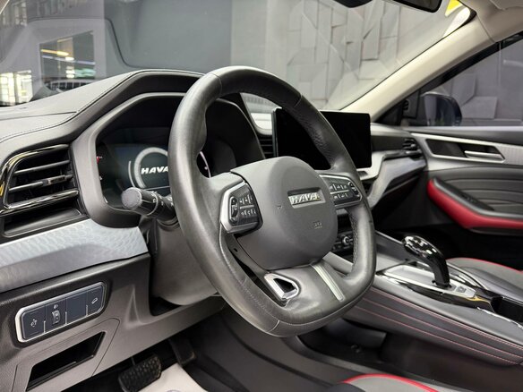 2022 Haval F7x I Рестайлинг, чёрный - вид 12
