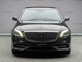 2019 Mercedes-Benz Maybach S-Класс 450 I (X222) Рестайлинг, чёрный, 5599000 рублей, вид 2