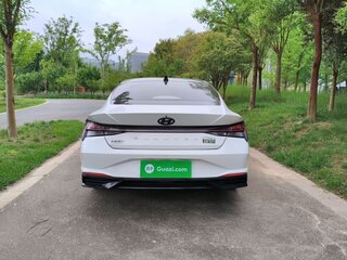 2021 Hyundai Elantra VII (CN7), белый, 1200000 рублей, вид 4
