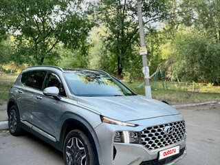 2021 Hyundai Santa Fe IV Рестайлинг, серый, 4850000 рублей, вид 2