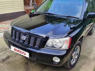 2001 Toyota Kluger I (XU20), чёрный, 1200000 рублей, вид 2