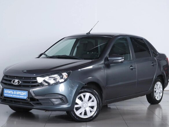 2019 Lada (ВАЗ) Granta I Рестайлинг, серый - вид 1