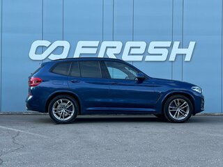 2019 BMW X3 30i xDrive III (G01), синий, 3900000 рублей, вид 5