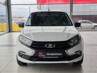 2020 Lada (ВАЗ) Granta I Рестайлинг, белый, 449000 рублей, вид 2