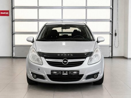 2007 Opel Corsa D, серебристый, 400000 рублей, вид 2
