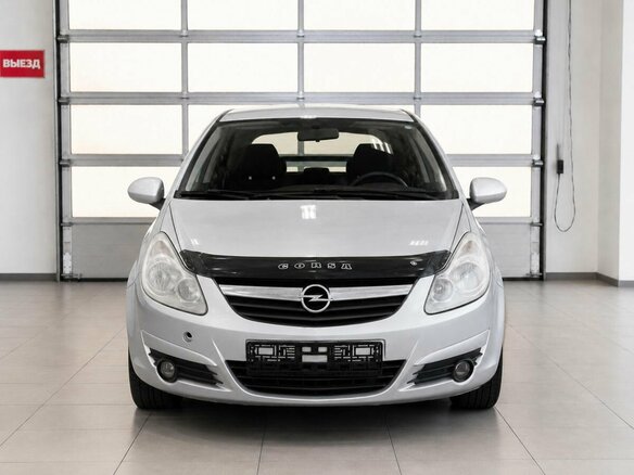 2007 Opel Corsa D, серебристый, 400000 рублей - вид 1