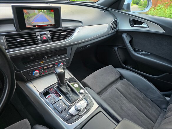 2016 Audi A6 IV (C7) Рестайлинг, серый - вид 11