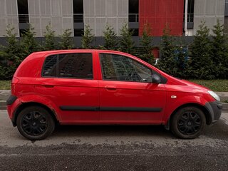2008 Hyundai Getz I Рестайлинг, красный, 348000 рублей, вид 2