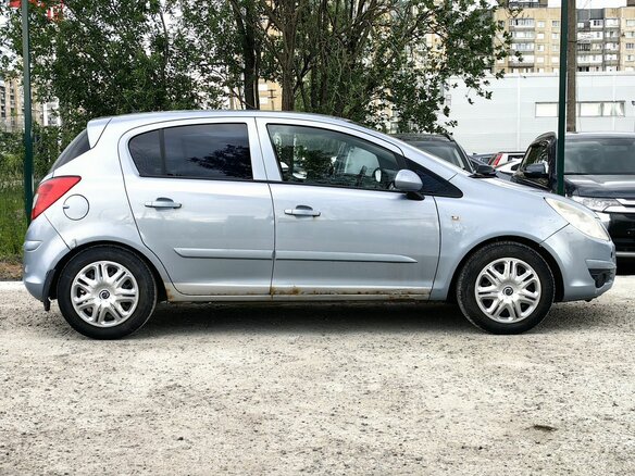 2007 Opel Corsa D, голубой - вид 5
