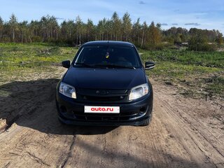 2013 Lada (ВАЗ) Granta I, серый, 350000 рублей, вид 3