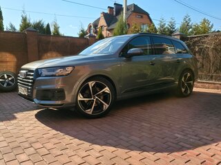 2016 Audi Q7 II (4M), серый, 5000000 рублей, вид 3