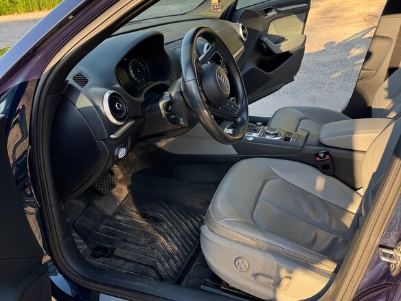 2019 Audi A3 III (8V) Рестайлинг, фиолетовый, 2300000 рублей - вид 14