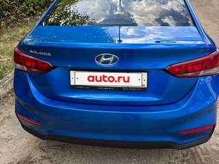 2017 Hyundai Solaris II, синий, 1000000 рублей, вид 3