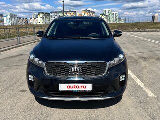 2020 Kia Sorento 8-speed III Prime Рестайлинг, синий, 3400000 рублей, вид 3