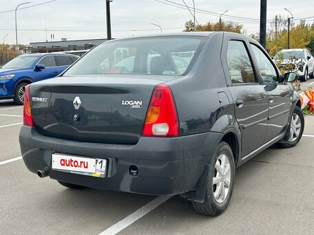 2009 Renault Logan I, серый, 450000 рублей, вид 5