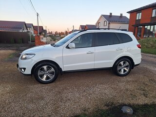 2011 Hyundai Santa Fe II Рестайлинг, белый, 1290000 рублей, вид 2