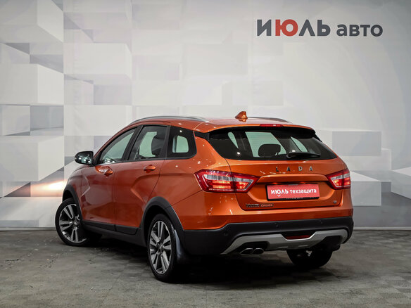 2019 Lada (ВАЗ) Vesta SW Cross I, оранжевый - вид 7