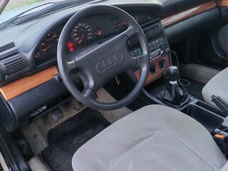 1991 Audi 100 IV (C4), серебристый, 350000 рублей, вид 5