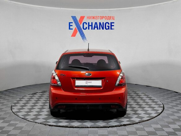 2010 Kia Rio II Рестайлинг, красный - вид 6