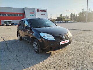 2012 Renault Sandero I, чёрный, 420000 рублей, вид 1