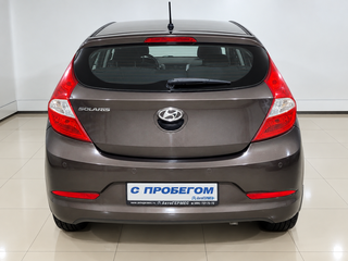 2016 Hyundai Solaris I Рестайлинг, коричневый, 855000 рублей, вид 3