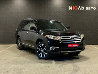 2011 Toyota Highlander II (XU40) Рестайлинг, чёрный, 1900000 рублей, вид 3
