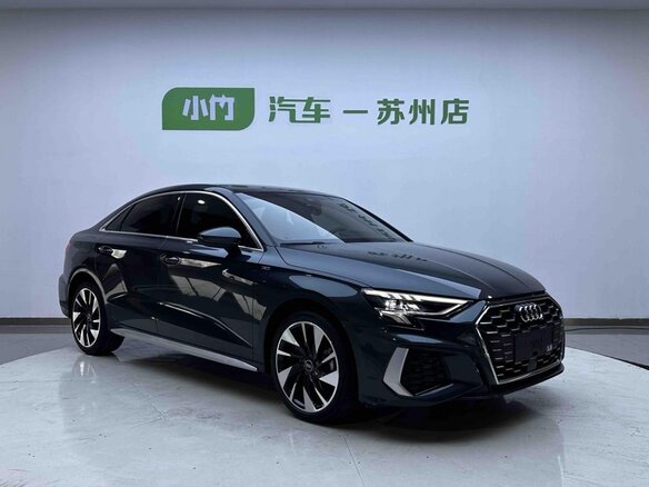 2022 Audi A3 35 TFSI Long IV (8Y), синий, 2307690 рублей - вид 3