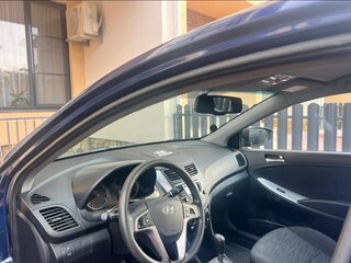2016 Hyundai Solaris I Рестайлинг, синий, 920000 рублей, вид 4