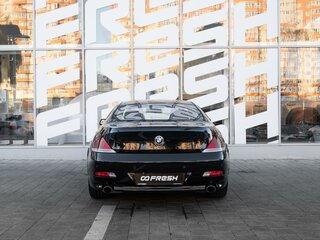 2005 BMW 6 серии 645i II (E63/E64), чёрный, 1225000 рублей, вид 4