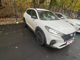 2020 Hyundai Tucson MHEV III Рестайлинг, белый, 3200000 рублей, вид 3