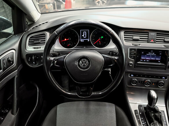 2014 Volkswagen Golf VII, серый - вид 12