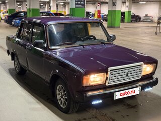 1997 Lada (ВАЗ) 2107, фиолетовый, 125000 рублей, вид 3