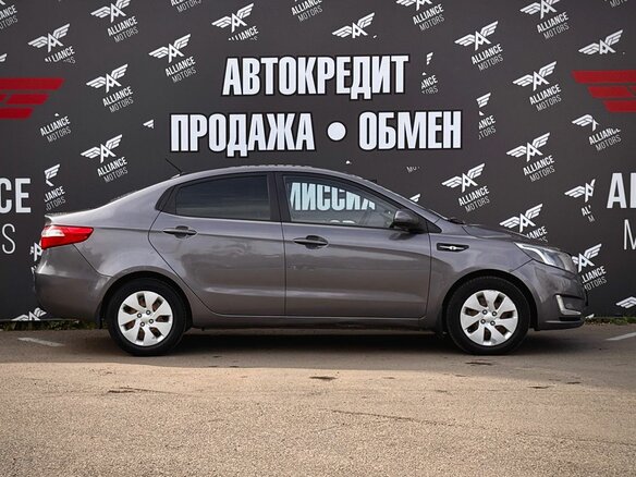 2012 Kia Rio III, серый, 655000 рублей - вид 8