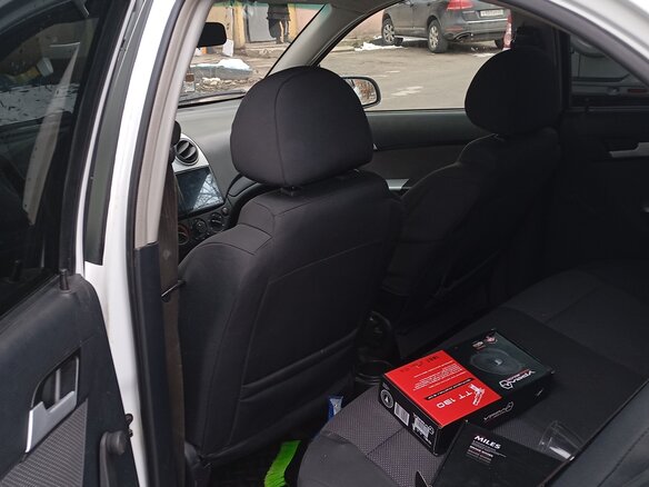 2011 Chevrolet Aveo I Рестайлинг, белый, 320000 рублей - вид 9