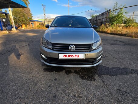2019 Volkswagen Polo V Рестайлинг, серебристый, 890000 рублей, вид 1