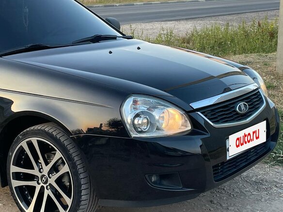 2014 Lada (ВАЗ) Priora I Рестайлинг, чёрный, 585000 рублей - вид 5