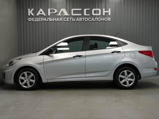 2012 Hyundai Solaris I, серебристый, 625000 рублей, вид 5