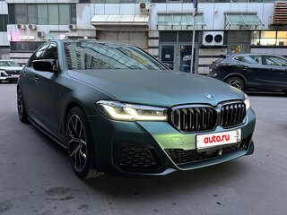 2022 BMW 5 серии 530i xDrive VII (G30/G31/G38) Рестайлинг, чёрный, 5600000 рублей, вид 3