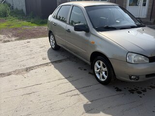 2007 Lada (ВАЗ) Kalina I, бежевый, 170000 рублей, вид 3