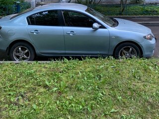 2007 Mazda 3 I (BK) Рестайлинг, серебристый, 550000 рублей, вид 2