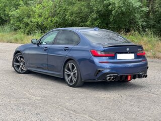 2021 BMW 3 серии 330i VII (G2x), синий, 3500000 рублей, вид 4