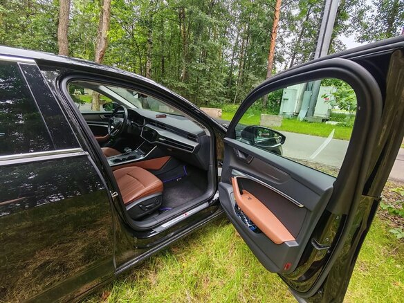 2019 Audi A6 45 TFSI V (C8), чёрный, 4450000 рублей - вид 5