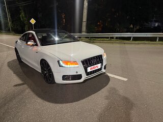 2009 Audi S5 I (8T), белый, 1150000 рублей, вид 3